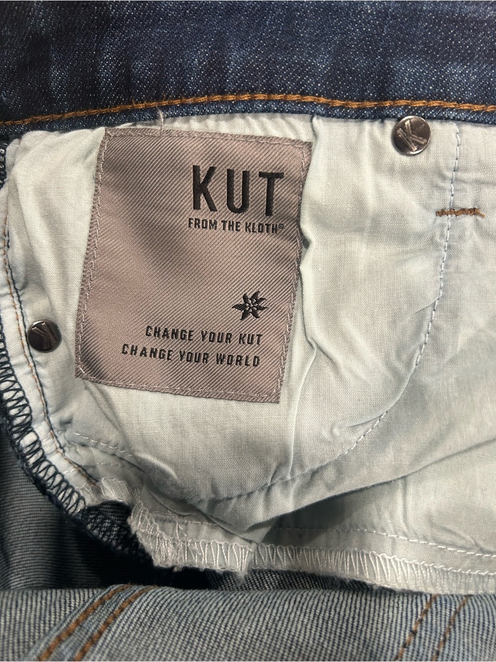 Kut from the Kloth Women’s Catherine Boyfriend Jeans Sz 8 Relaxed Fit Cuffed Hem - Picture 11 of 11